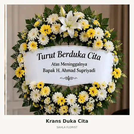 Krans Bunga Duka Mojokerto Kota
